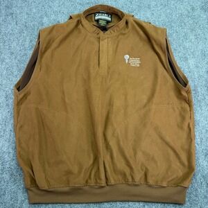 Zero Restriction Vest Mens XXL Microsuede Golf Crystal Invitational North Shore